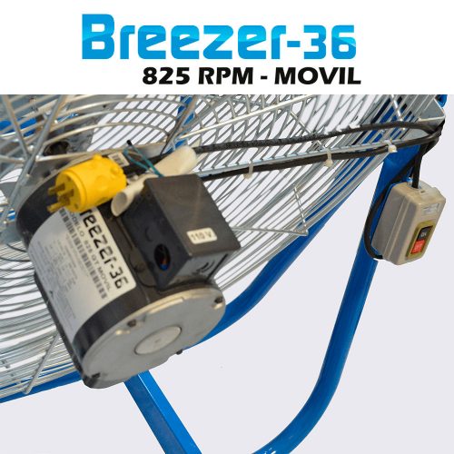 Ventilador Industrial Breezer 36 Movil