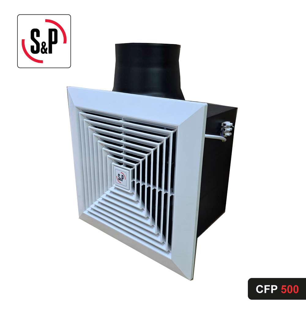 Extractor Centrífugo de Falso Plafon CFP 500 Extractor Centrífugo de Falso Plafón CFP 500