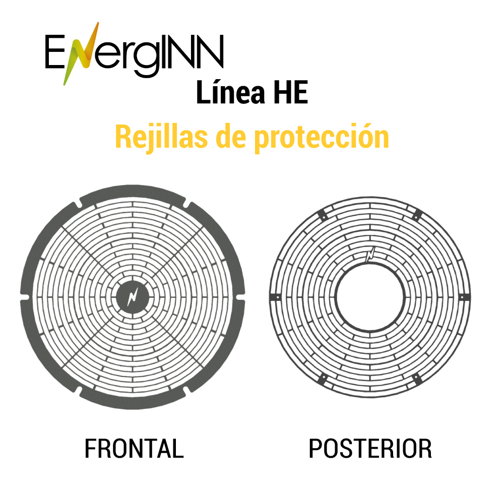 Rejillas Ventiladores Energinn HE Rejillas Ventiladores Energinn HE