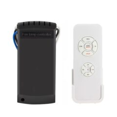 Control remoto universal para ventilador de techo y luz, con receptor y temporizador