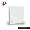 Extractor para Baño SILENT DESIGN 100 Extractor de baño Silent Design 100 de Soler & Palau, silencioso, ideal para baños pequeños