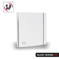 Extractor de baño Silent Design 100 de Soler & Palau, silencioso, ideal para baños pequeños